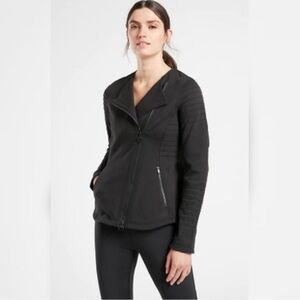 🌹ATHLETA SIDE ZIP MOTO JACKET